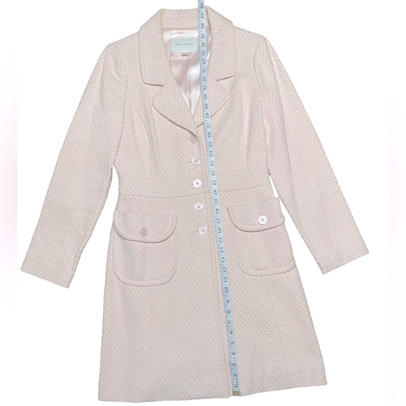 Banana Republic Pastel Pink Trench coat - size medium - Picture 4 of 4
